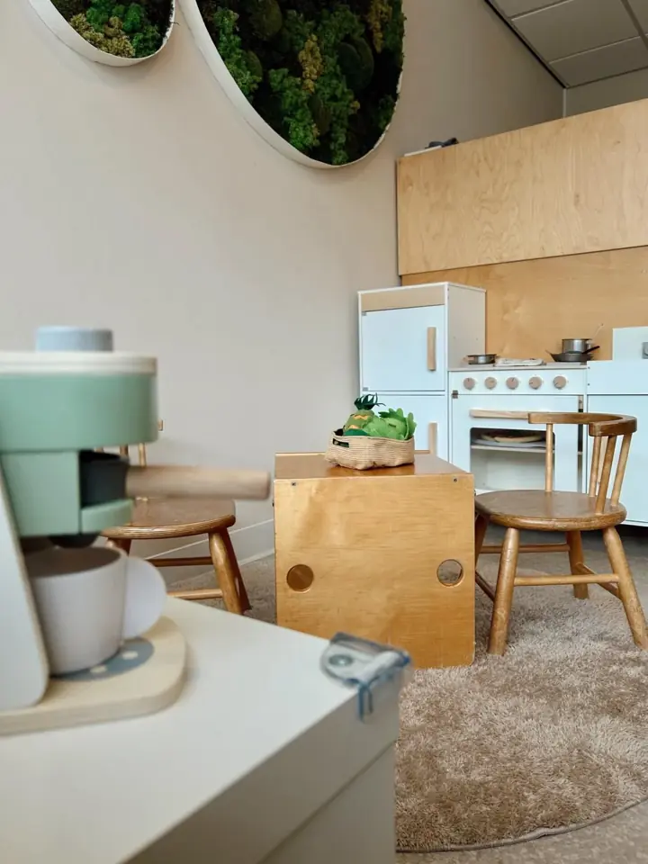 Houten speelkeuken voor peuters